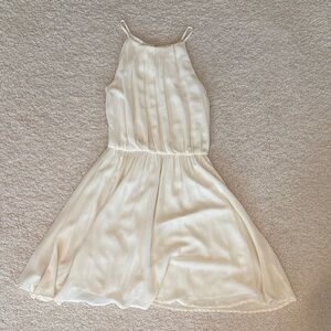 Lush Cream Formal Kids Dress